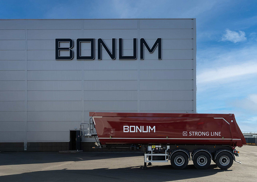 Tipper semi-trailer 33 m3 STRONG 2 Tipper semi-trailer 33 m3 STRONG 2