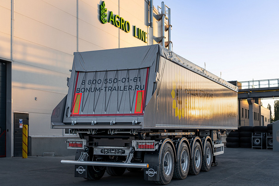 Grain dump trailer 45 m3