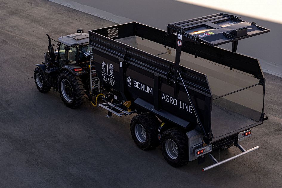 Tipper tractor semi-trailer 20 m3 