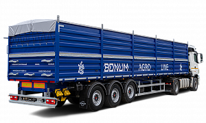 Flatbed grain carriers 46-60 m3