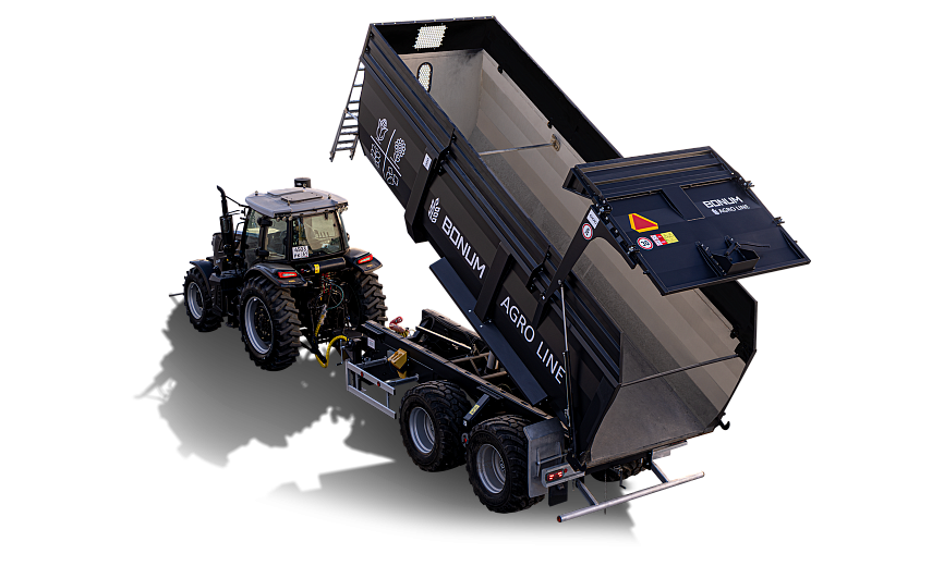 Tipper tractor semi-trailer 20 m3 