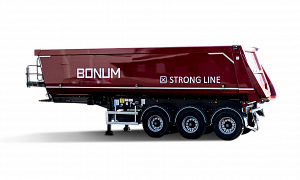 Tipper semi-trailer 33 m3 STRONG 2