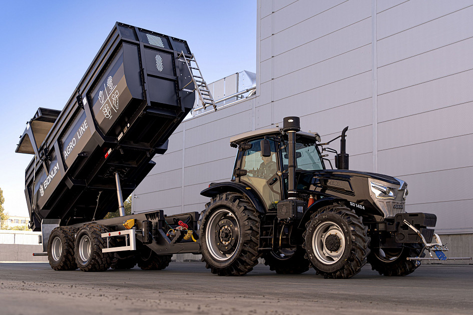 Tipper tractor semi-trailer 20 m3 