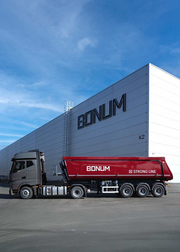 Tipper semi-trailer 33 m3 STRONG 2 Tipper semi-trailer 33 m3 STRONG 2
