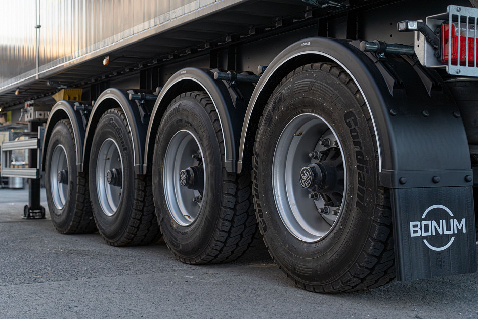 Grain dump trailer 45 m3