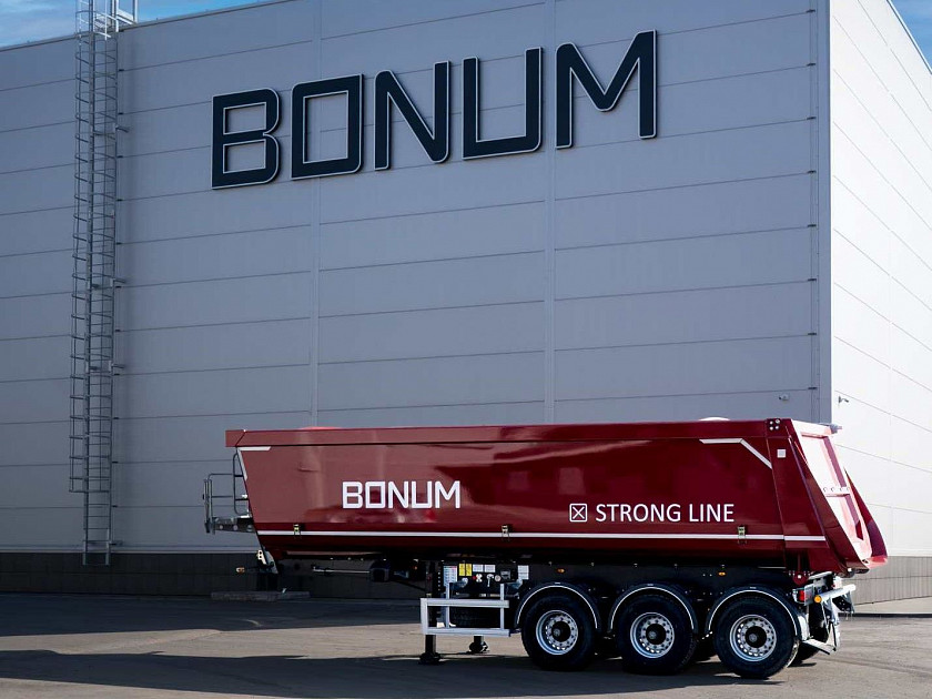 Tipper semi-trailer 33 m3 STRONG 2 Tipper semi-trailer 33 m3 STRONG 2