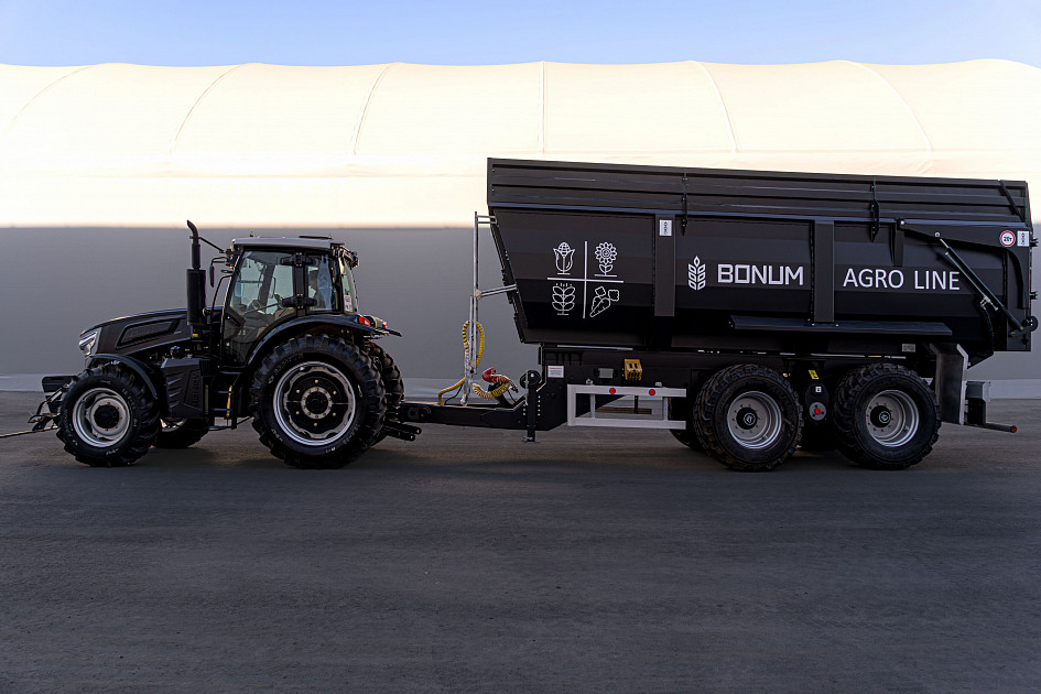 Tipper tractor semi-trailer 20 m3 