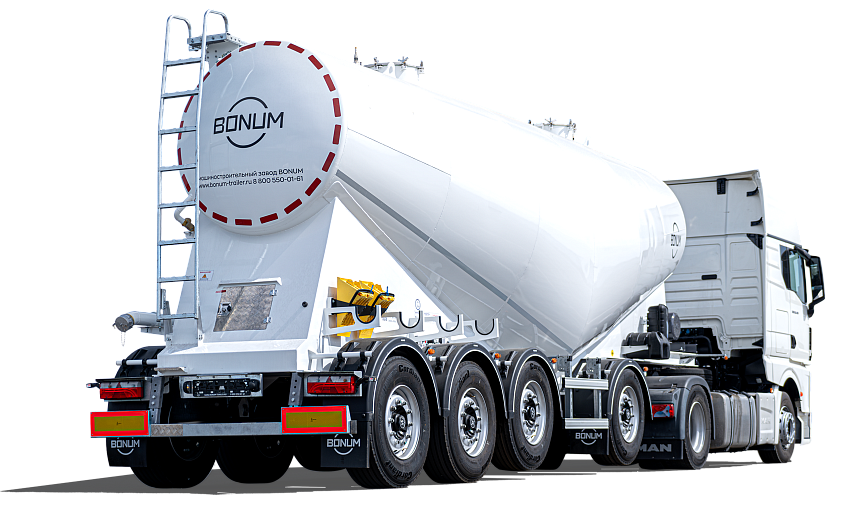 Cement truck 31 m3 with outrigger axle