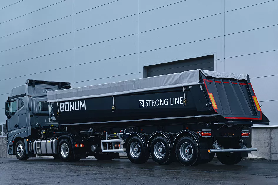 Tipper semi-trailer 33 m3 STRONG 1